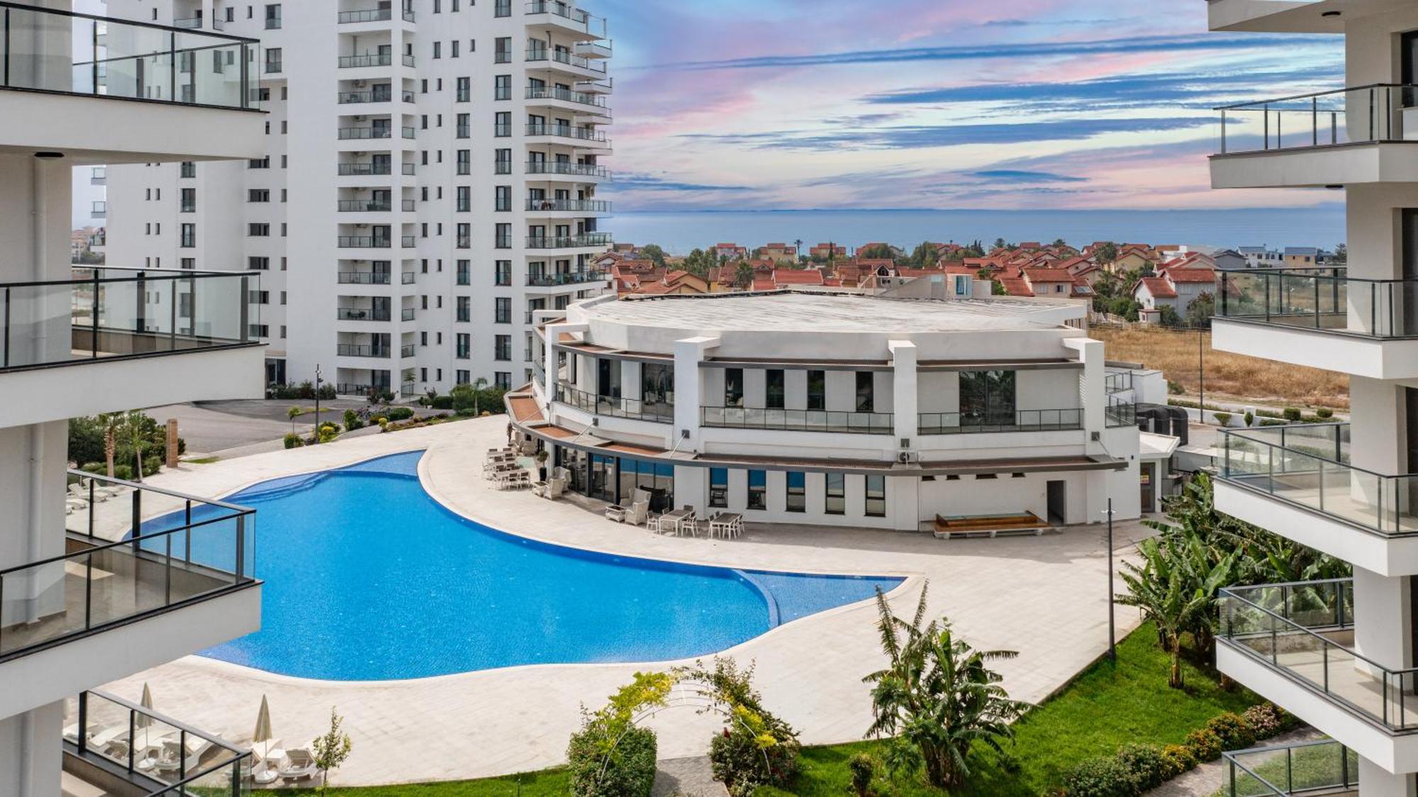 Terra Apartments In Caesar Blue Resort, Fixed Lunch Till 3Pm, Gym, Heated Pool, Sauna, Kids Club Rizokarpaso Buitenkant foto
