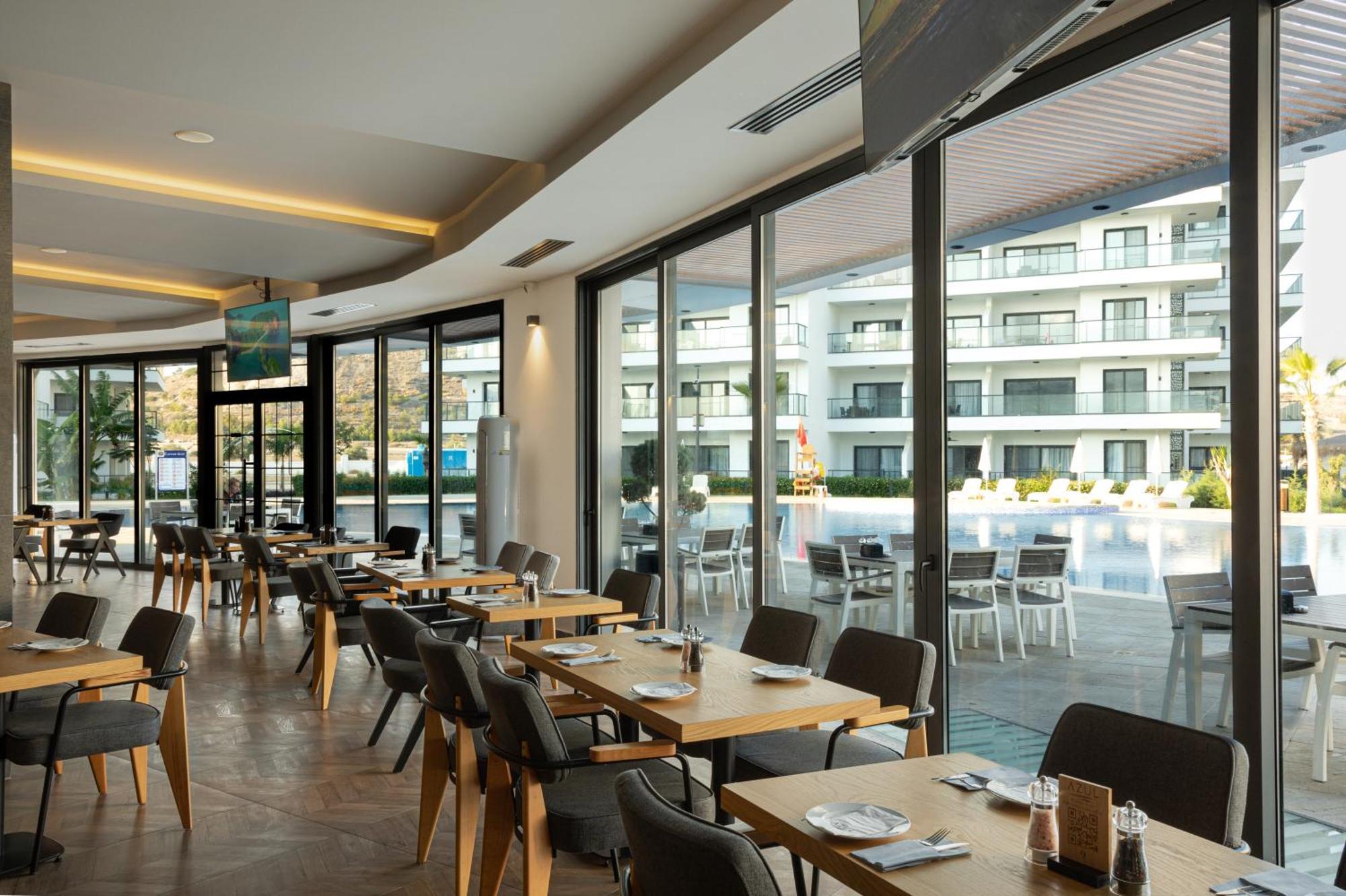 Terra Apartments In Caesar Blue Resort, Fixed Lunch Till 3Pm, Gym, Heated Pool, Sauna, Kids Club Rizokarpaso Buitenkant foto